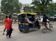 Feature image An e rickshaw accompanies daily life in South Delhi